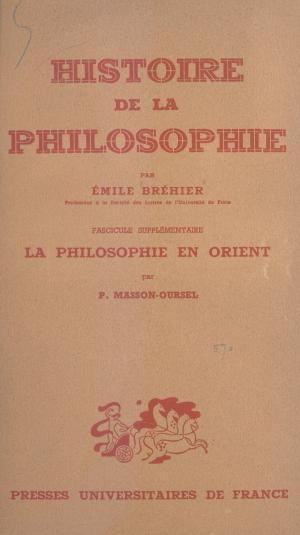 Cover of the book Histoire de la philosophie by Francis Balle, Gérard Eymery