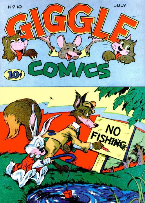 Cover of the book Giggle Comics, Number 10, No Fishing by American Comics Group, Yojimbo Press LLC