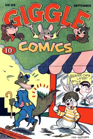 Cover of the book Giggle Comics, Number 22, Beaver Caps Latest Style by Ziff-Davis Publications