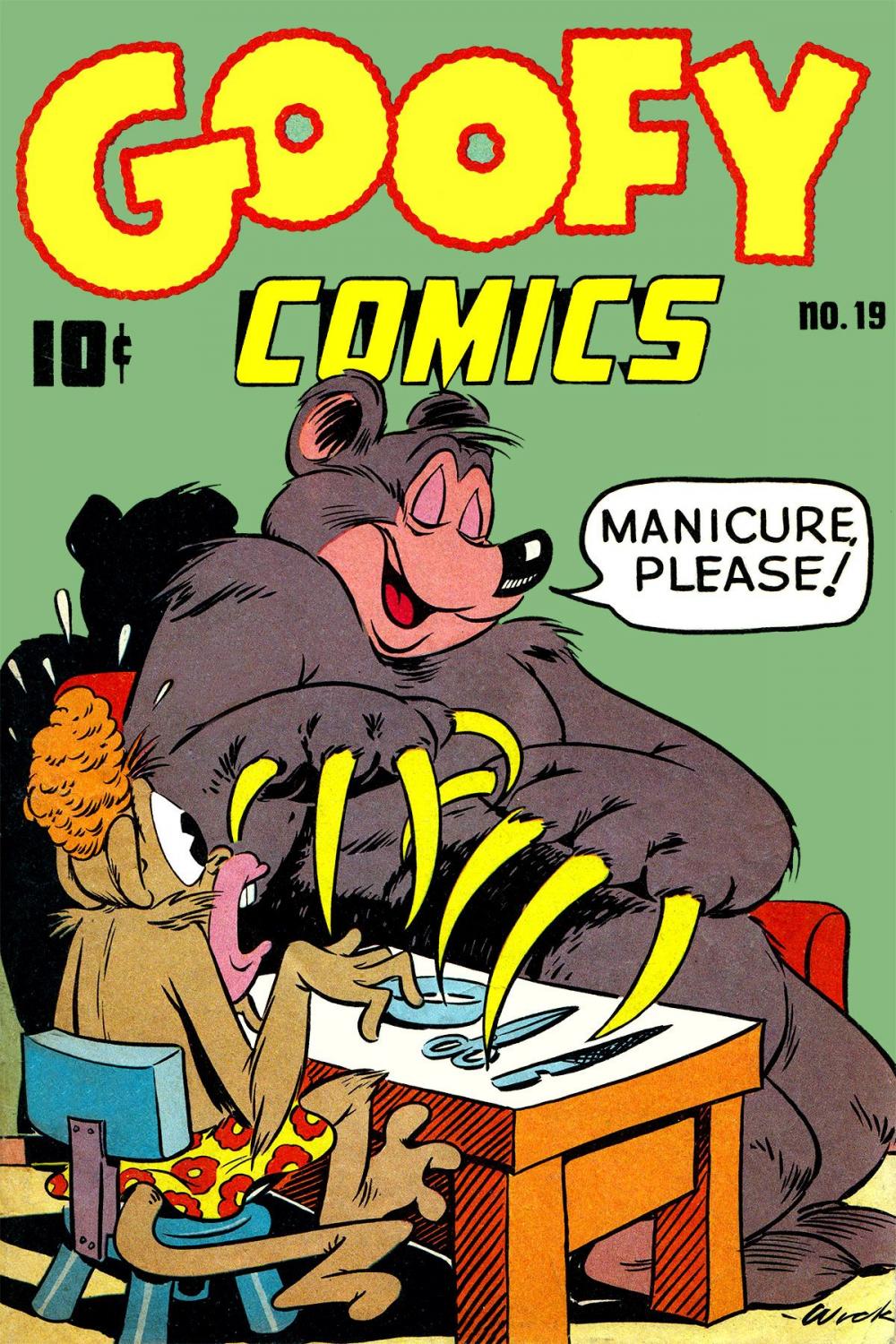 Big bigCover of Goofy Comics, Number 19, Manicure Please