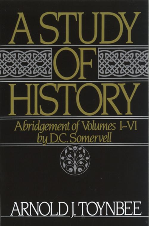 Cover of the book A Study of History by Arnold J. Toynbee, Oxford University Press