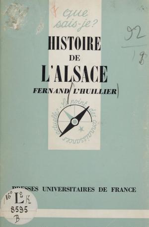 Book cover of Histoire de l'Alsace
