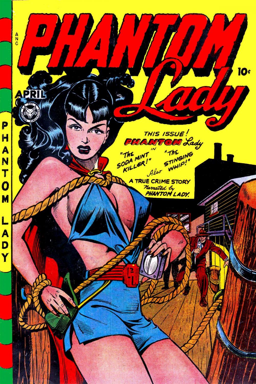 Big bigCover of The Phantom Lady, Number 17, The Soda Mint Killer