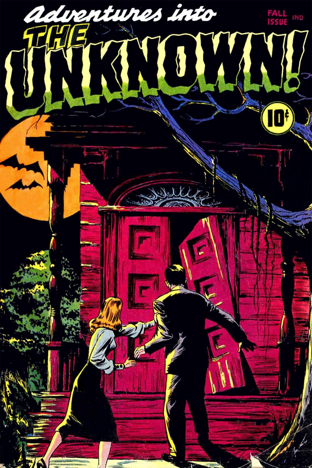 Big bigCover of Adventures Into the Unknown, Number 1, The Werewolf Stalks