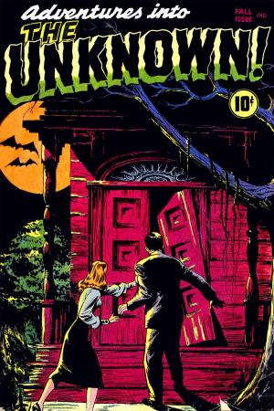 Cover of Adventures Into the Unknown, Number 1, The Werewolf Stalks