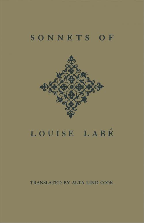 Cover of the book Sonnets of Louise Labé by Louise Labé, University of Toronto Press, Scholarly Publishing Division