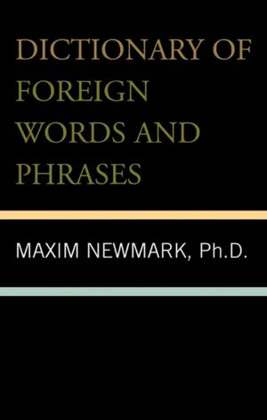 Cover of the book Dictionary of Foreign Words and Phrases by 