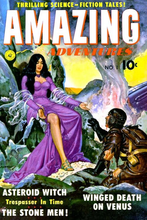 Cover of the book Amazing Adventures, Volume 1, The Asteroid Witch by Ziff-Davis Publications, Yojimbo Press LLC