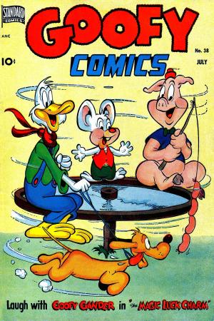 Cover of the book Goofy Comics, Number 38, The Magic Luck Charm by Fox Feature Syndicate