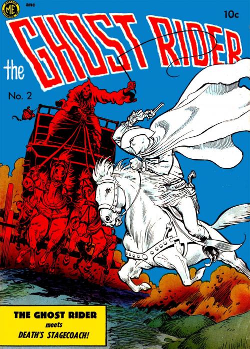 Cover of the book The Ghost Rider, Number 2, Death's Stagecoach by Magazine Enterprises, Yojimbo Press LLC