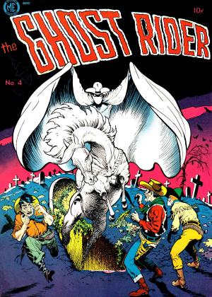 Cover of The Ghost Rider, Number 4, The Greedy Ghosts of Boot Hill