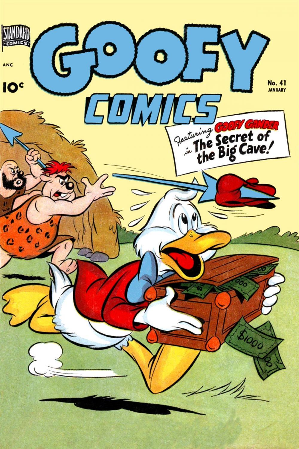 Big bigCover of Goofy Comics, Number 41, The Secret of the Big Cave