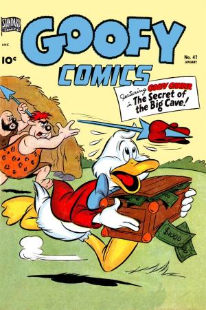 Cover of the book Goofy Comics, Number 41, The Secret of the Big Cave by Fox Feature Syndicate