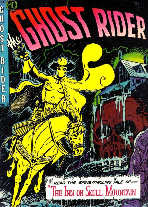 Cover of the book The Ghost Rider, Number 8, The Inn On Skull Mountain by Magazine Enterprises, Yojimbo Press LLC