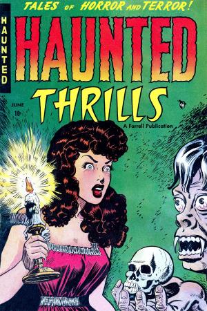 Cover of the book Haunted Thrills, Number 1, A Coffin Waits by Ziff-Davis Publications
