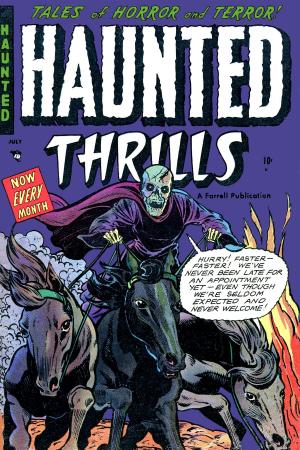 Cover of the book Haunted Thrills, Number 10, Death at the Mardi Gras by Fox Feature Syndicate