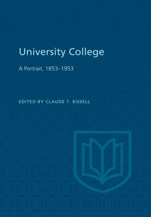 Cover of the book University College by Victoria Tahmasebi-Birgani