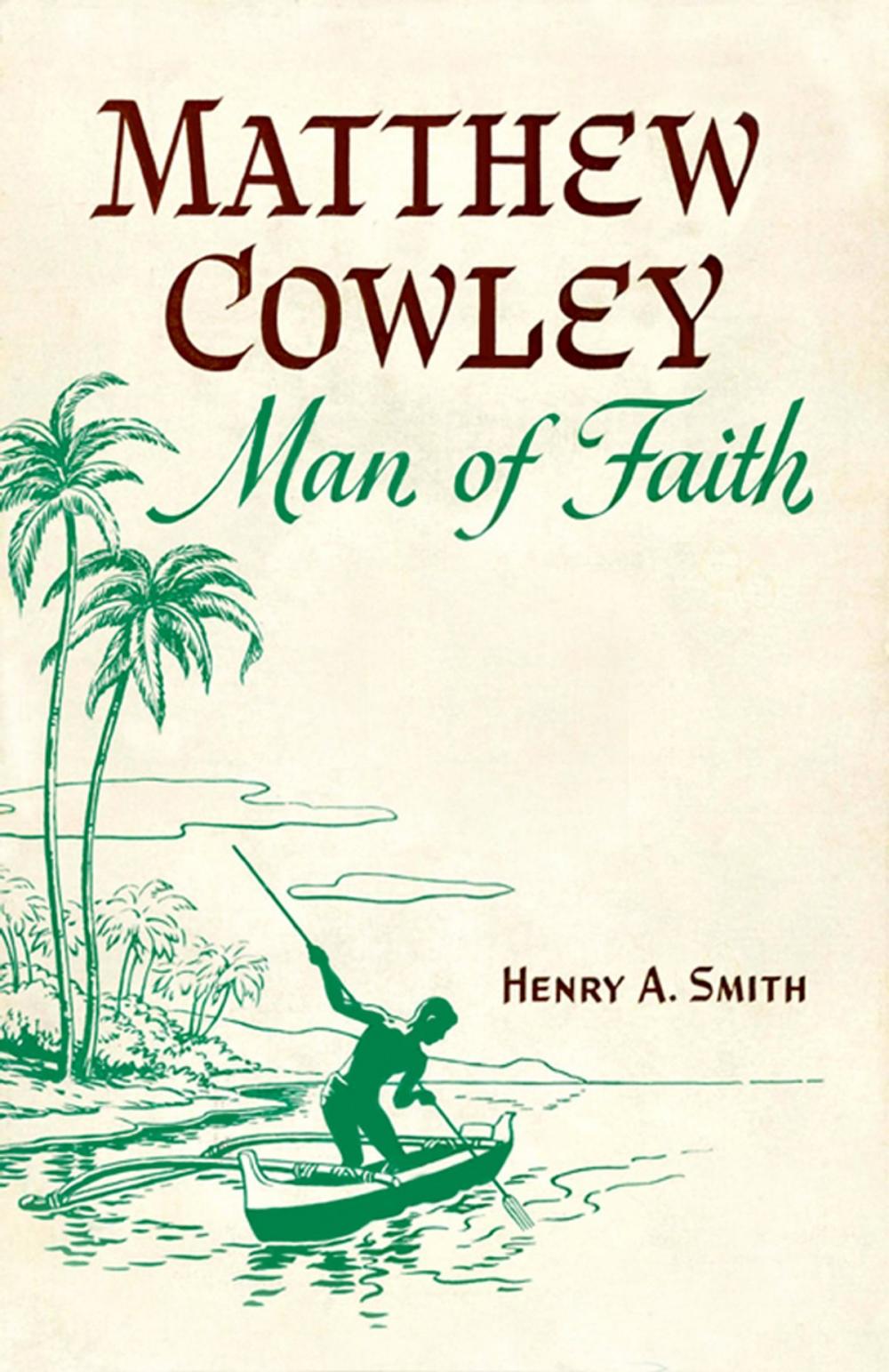 Big bigCover of Matthew Cowly Man of Faith