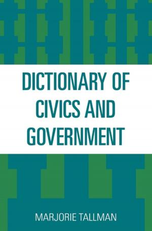 Book cover of Dictionary of Civics and Government