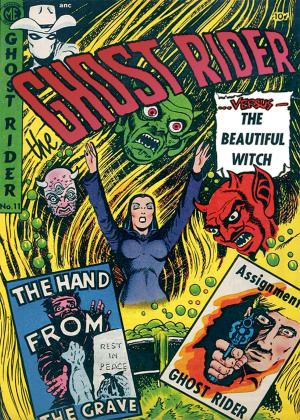 Cover of the book The Ghost Rider, Number 11, The Beautiful Witch by Ziff-Davis Publications