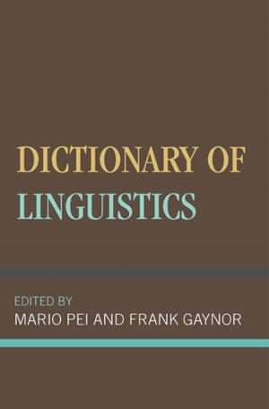Cover of the book Dictionary of Linguistics by Michael Rheta Martin, Leonard Gelber