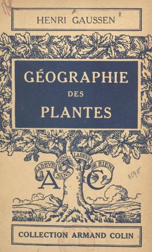 Book cover of Géographie des plantes
