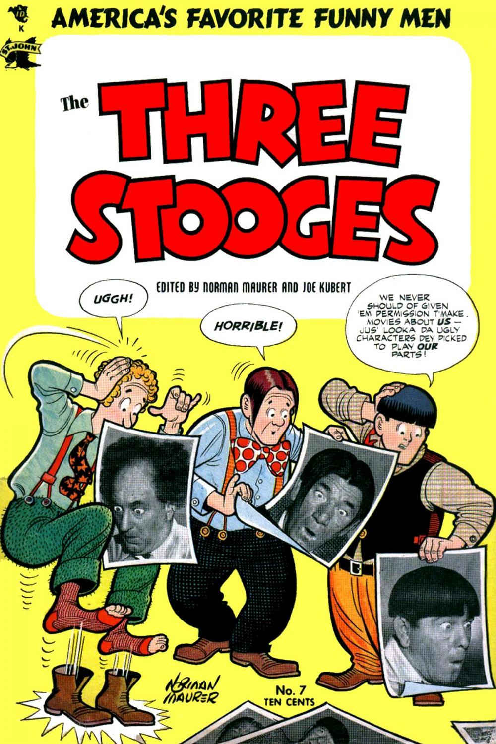 Big bigCover of The Three Stooges, Number 7, Nautical Nitwits