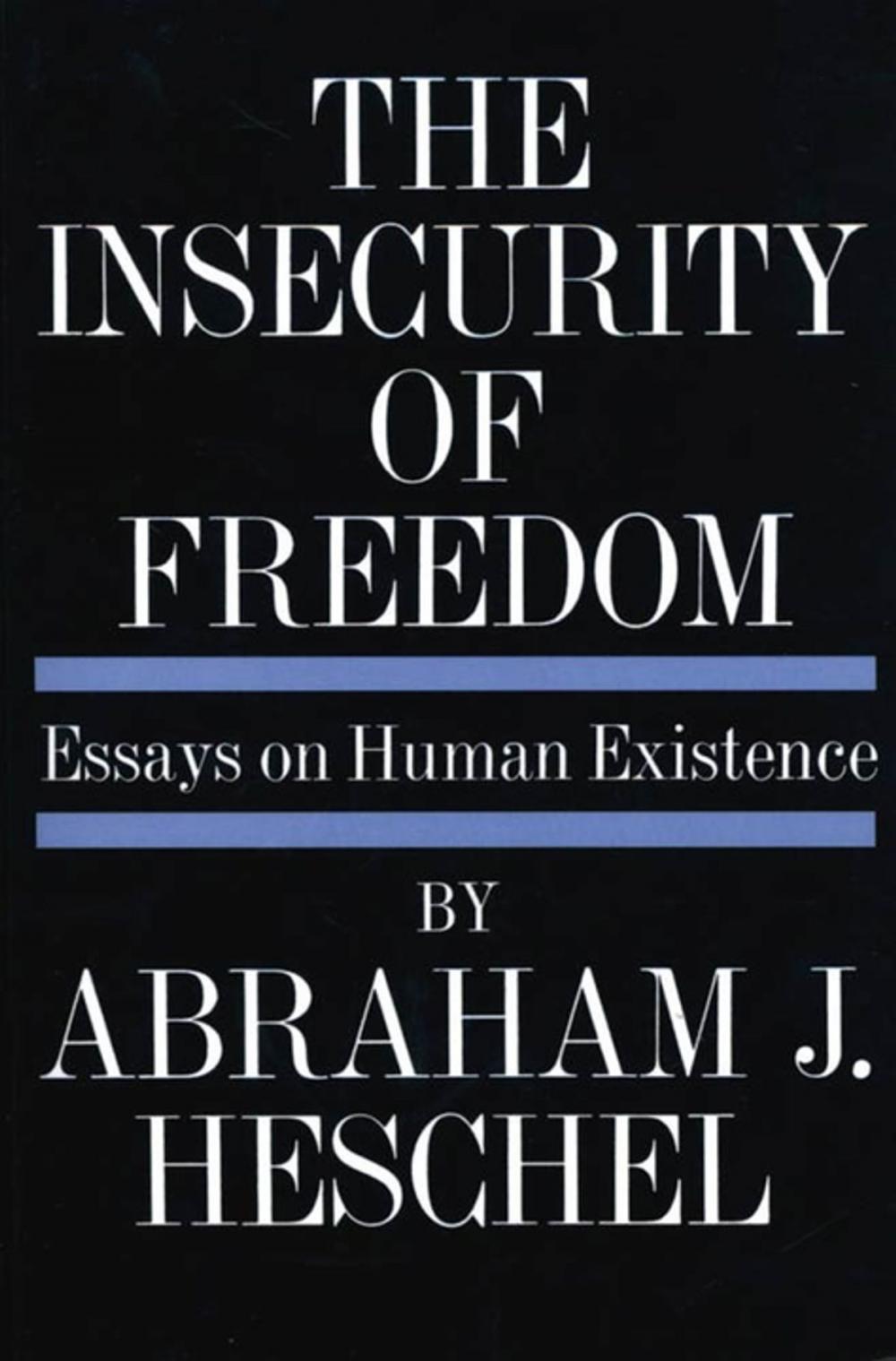 Big bigCover of Insecurity of Freedom
