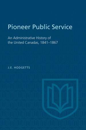 Cover of the book Pioneer Public Service by Bernard Lonergan, Lonergan Research Institute