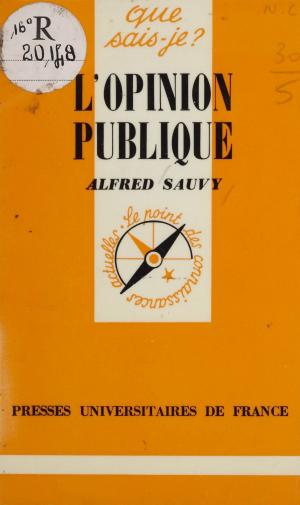 Cover of the book L'opinion publique by Marc-Alain Descamps