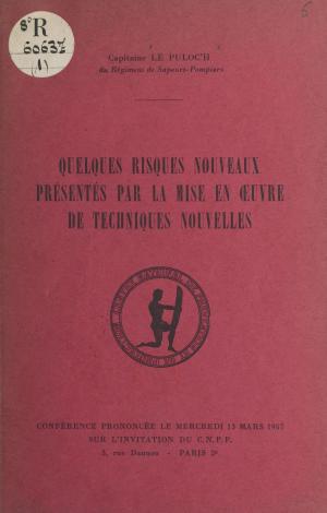 Cover of the book Quelques risques nouveaux présentés par la mise en œuvre de techniques nouvelles by Pierre Lascoumes