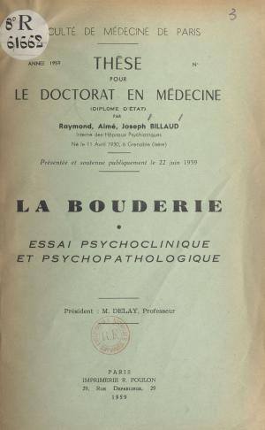 Cover of the book La bouderie by Eve de Castro