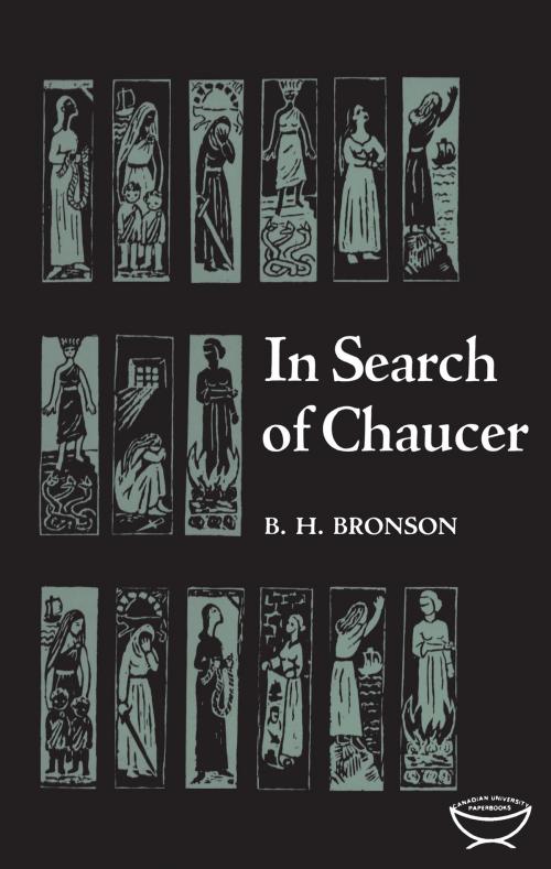 Cover of the book In Search of Chaucer by Bertrand Bronson, University of Toronto Press, Scholarly Publishing Division