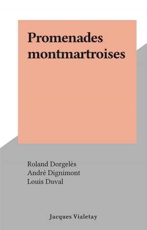 Cover of the book Promenades montmartroises by Hirsch Sharma