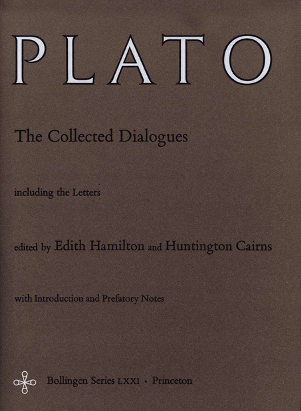 Big bigCover of The Collected Dialogues of Plato