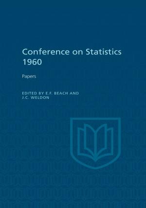 Cover of the book Conference on Statistics 1960 by Ernest  Mathijs