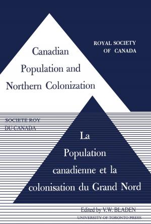Cover of the book Canadian Population and Northern Colonization by Hermann W. Haller