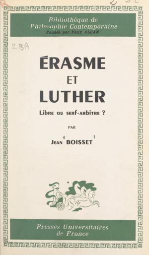 Cover of the book Érasme et Luther by Pierre Tilman