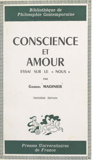 Cover of the book Conscience et amour by Nicolas Grimaldi