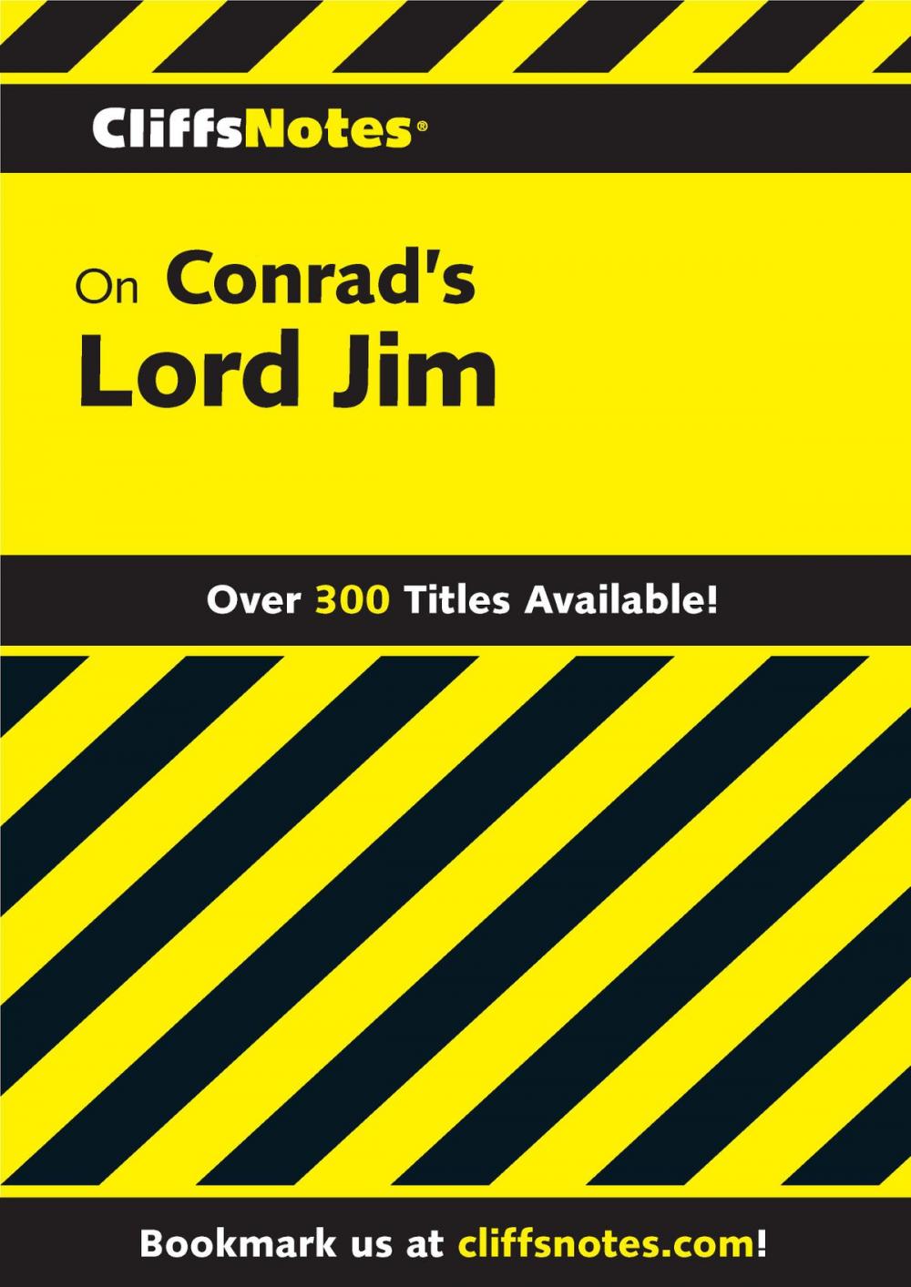 Big bigCover of CliffsNotes on Conrad's Lord Jim