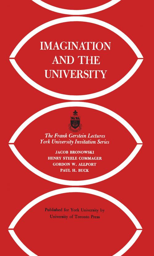Cover of the book Imagination and the University by , University of Toronto Press, Scholarly Publishing Division