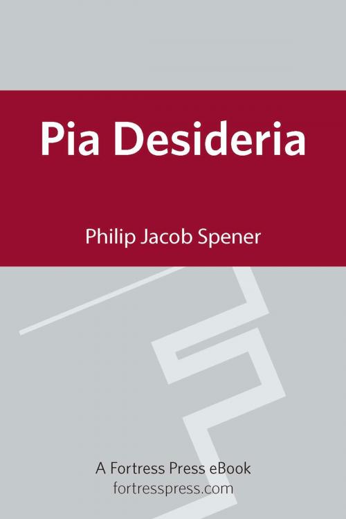 Cover of the book Pia Desideria by Philip Jacob Spener, Fortress Press