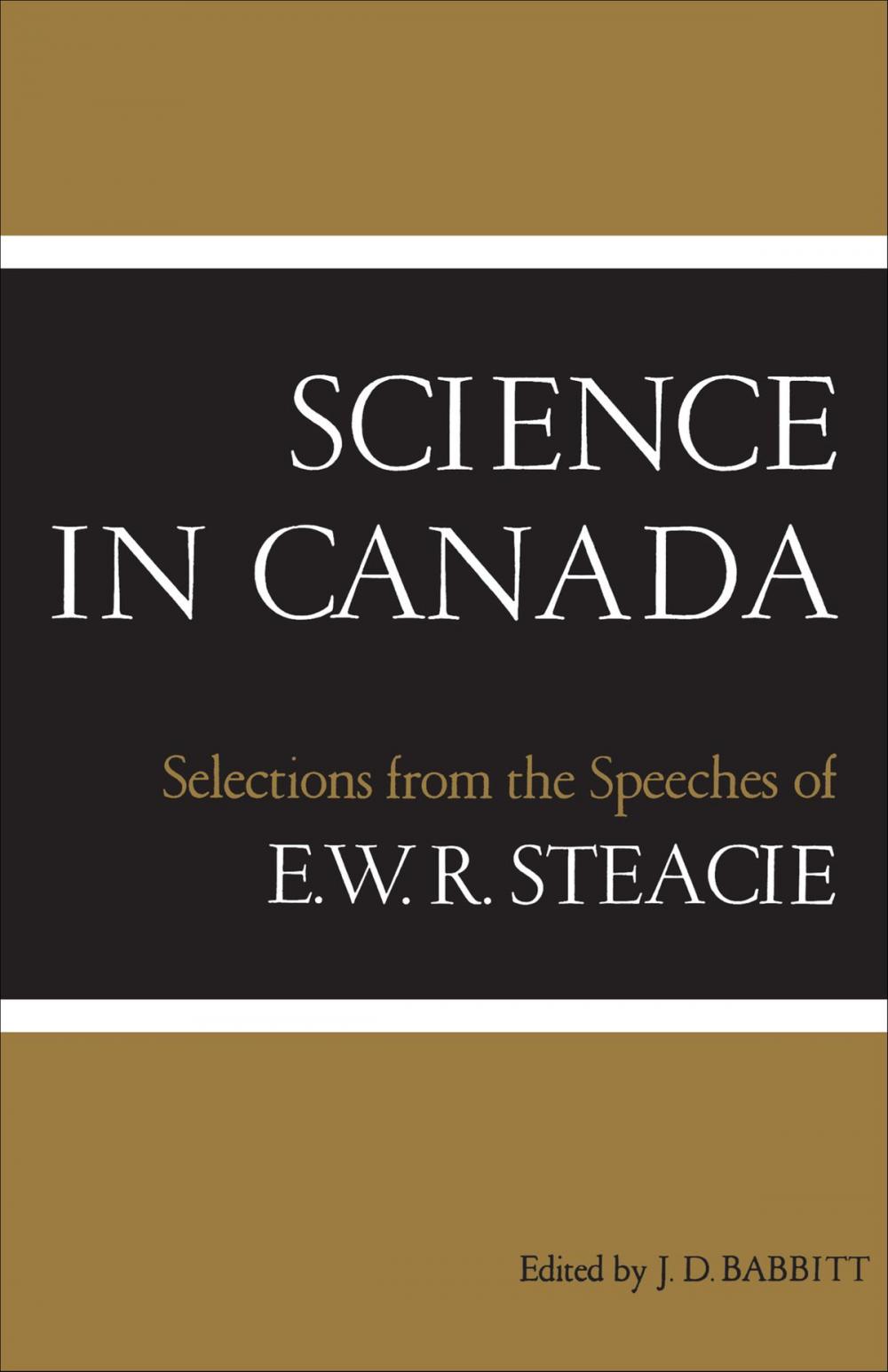 Big bigCover of Science in Canada
