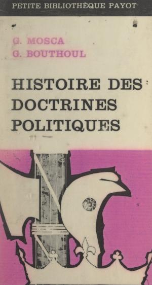 Book cover of Histoire des doctrines politiques