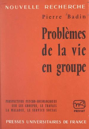 Cover of the book Problèmes de la vie en groupe by Chantal Delsol, Paul Angoulvent