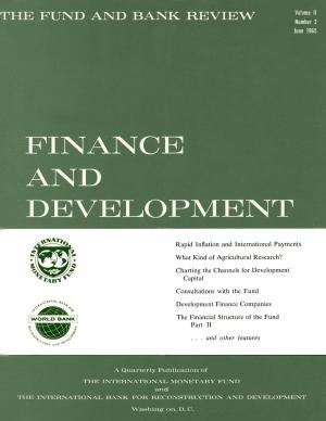 Book cover of Finance & Development, June 1965