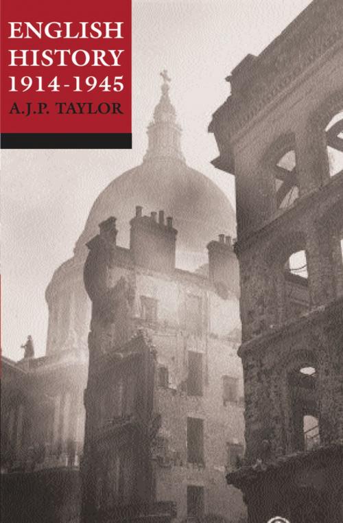 Cover of the book English History 1914-1945 by A. J. P. Taylor, OUP Oxford