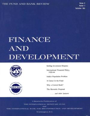 Book cover of Finance & Development, September 1965