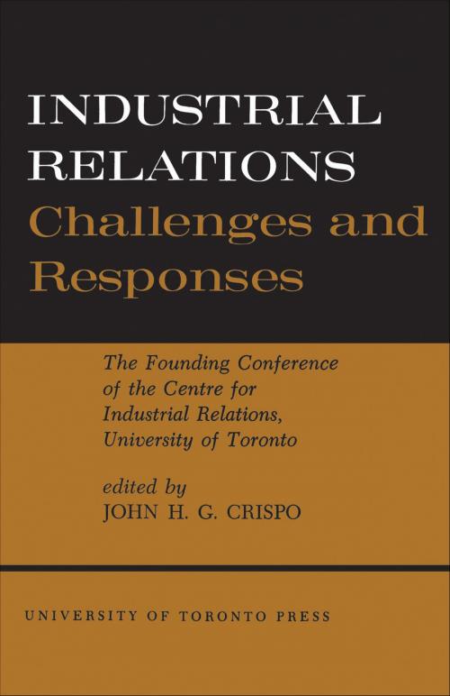 Cover of the book Industrial Relations by , University of Toronto Press, Scholarly Publishing Division