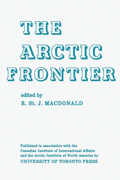 Cover of the book The Arctic Frontier by , University of Toronto Press, Scholarly Publishing Division
